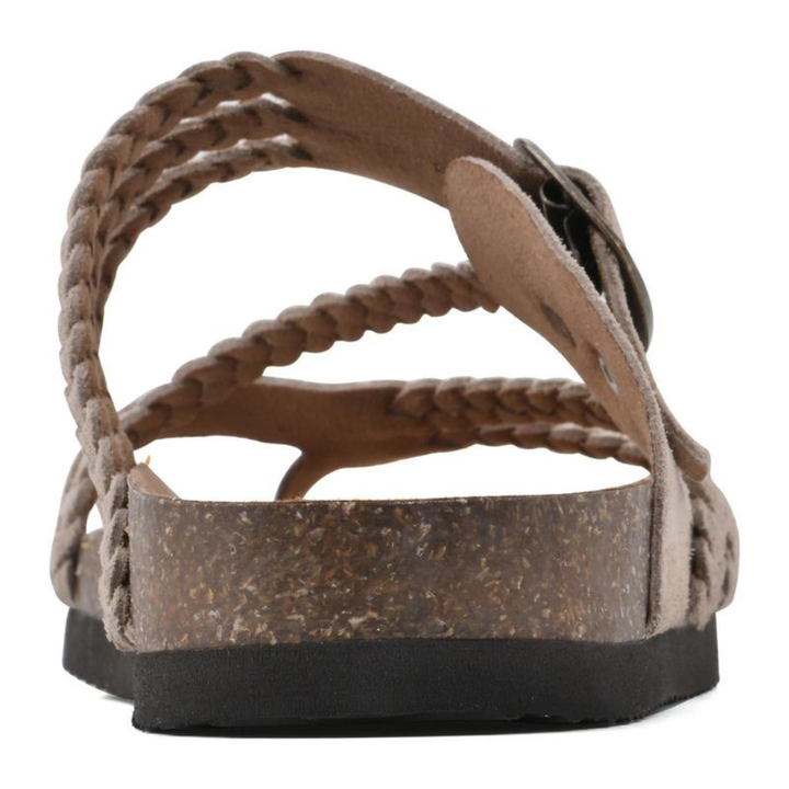 Mary - Braided Cork Sandals