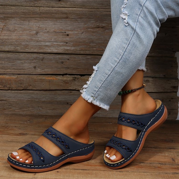 Terri - Orthopedic Wedge Sandals