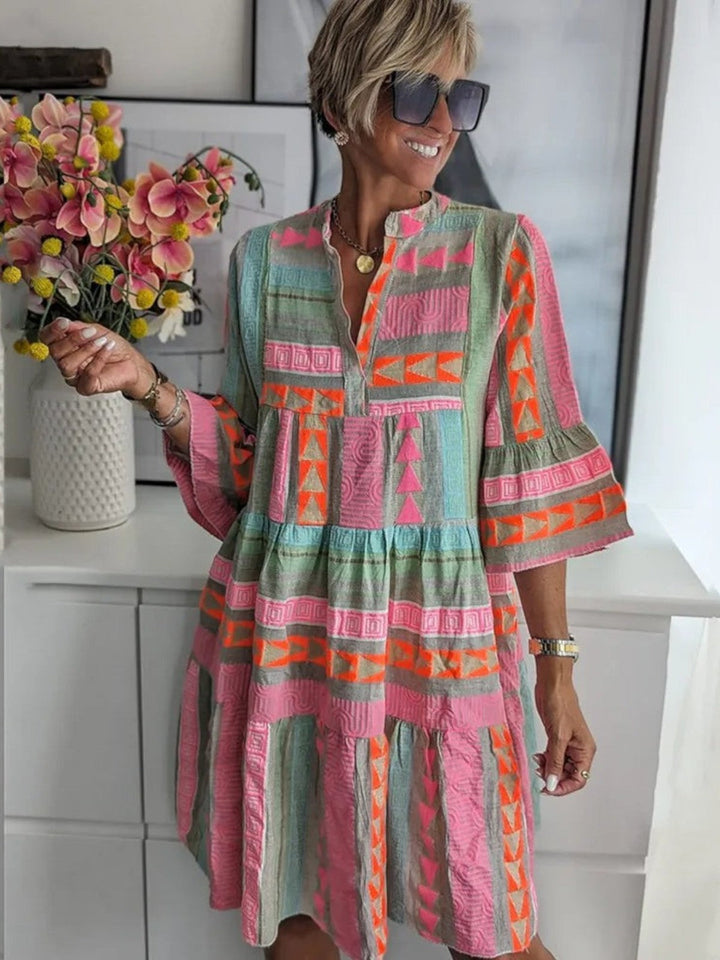 Brandy – Attention-Grabbing Flowy Dress