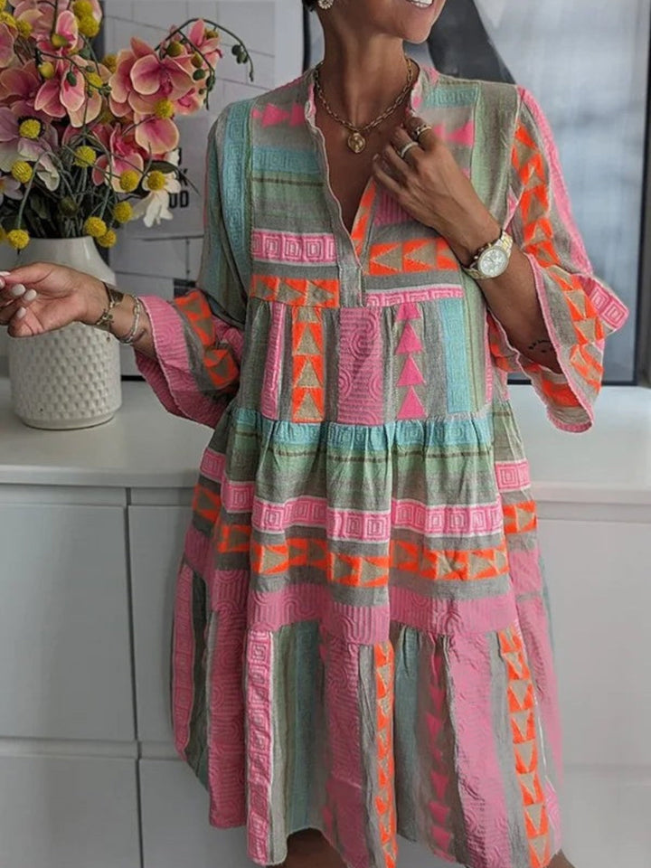 Brandy – Attention-Grabbing Flowy Dress