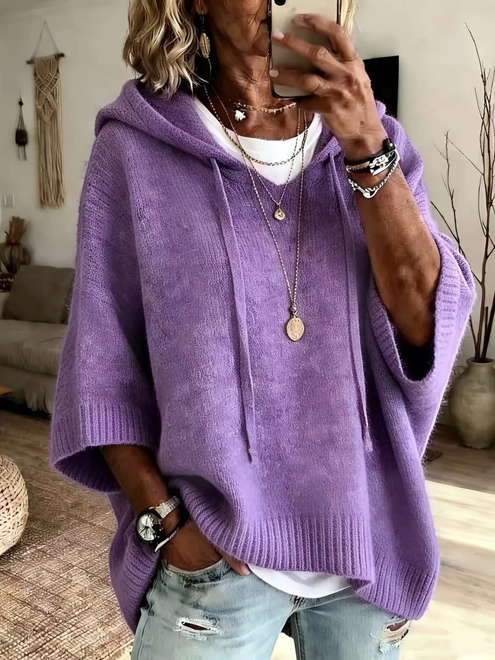 Alice | Women's Oversized Sweater Hoodie Wide Sleeve