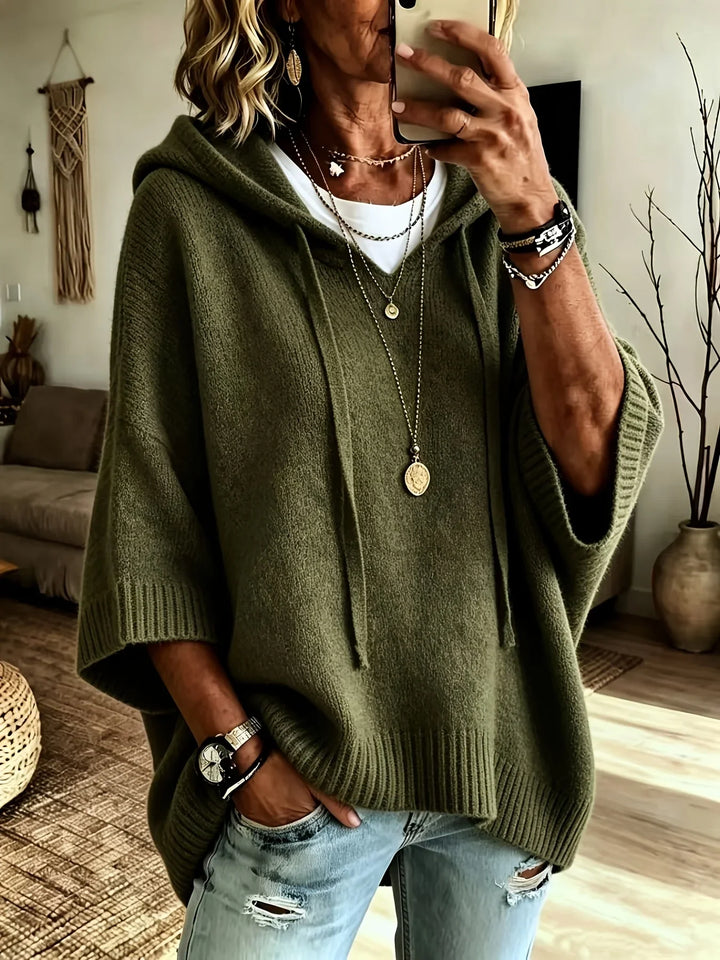 Alice | Women's Oversized Sweater Hoodie Wide Sleeve