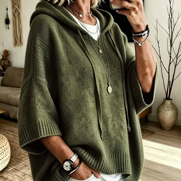 Alice | Women's Oversized Sweater Hoodie Wide Sleeve