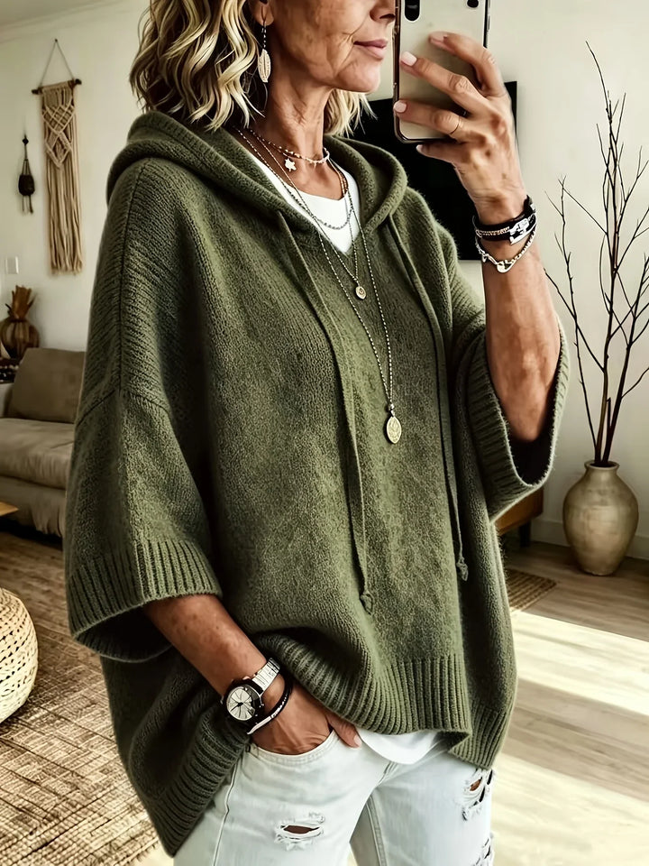 Alice | Women's Oversized Sweater Hoodie Wide Sleeve