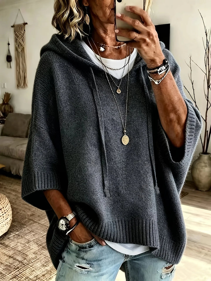 Alice | Women's Oversized Sweater Hoodie Wide Sleeve