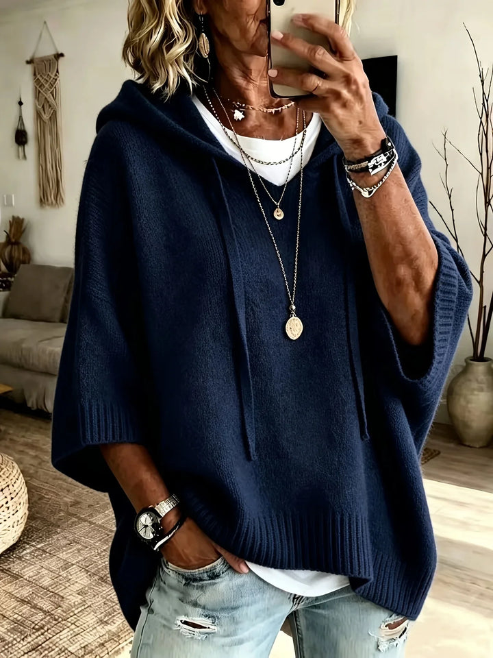 Alice | Women's Oversized Sweater Hoodie Wide Sleeve