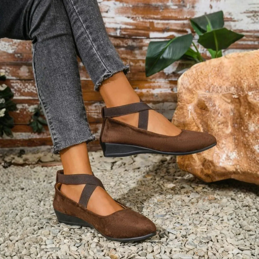 Calerinne - Closed Wedge Ballerina Shoes