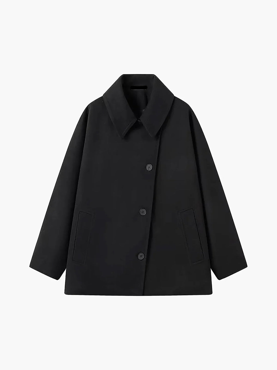 Carmen | Women's Oversized Button Front Short Coat