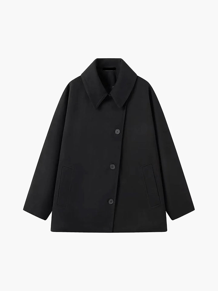 Carmen | Women's Oversized Button Front Short Coat
