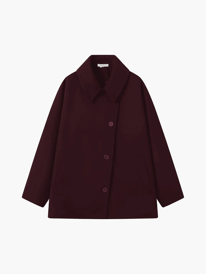 Carmen | Women's Oversized Button Front Short Coat