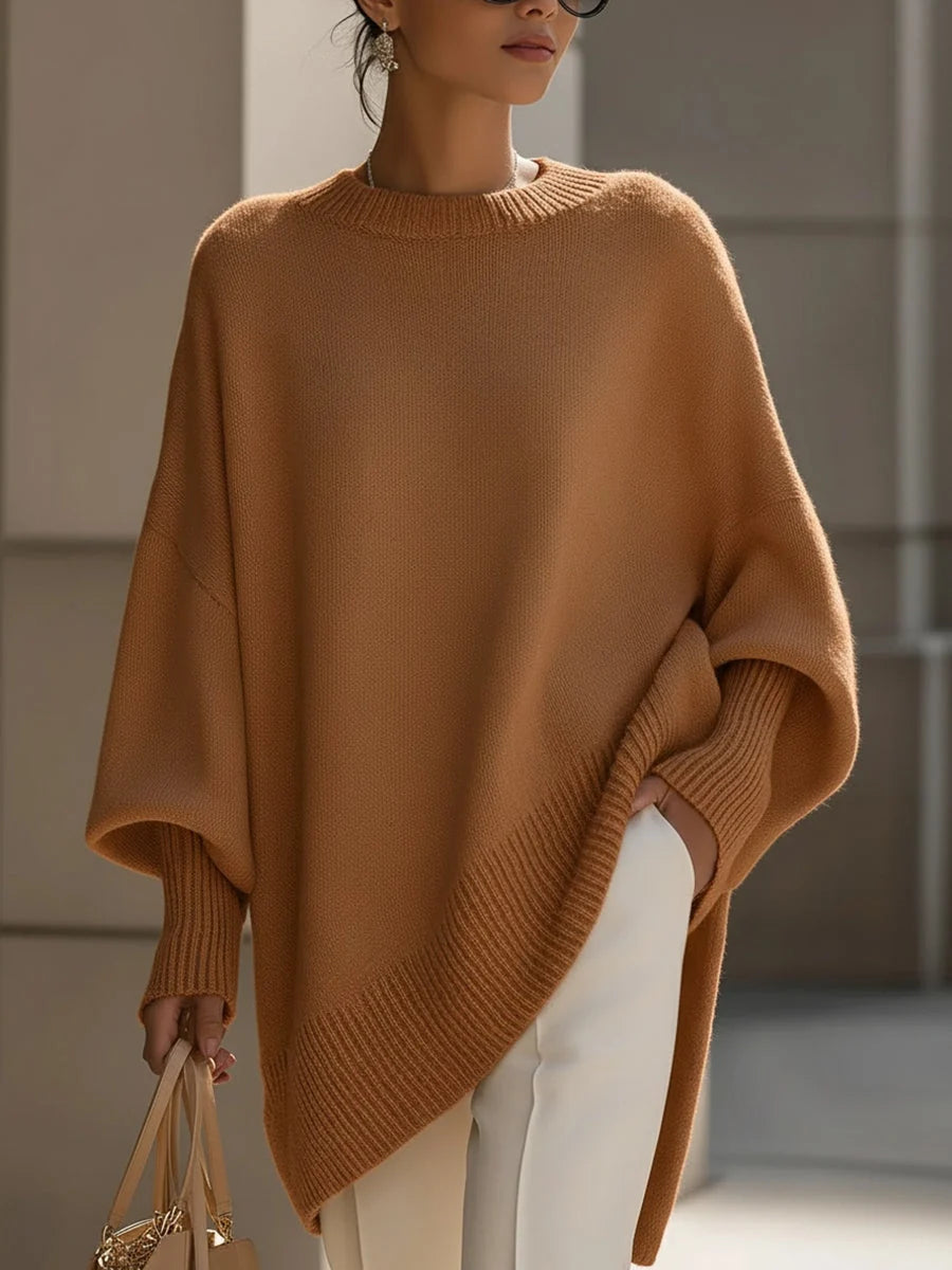 Celeste | Women's Poncho Sweater Oversized Knit Poncho
