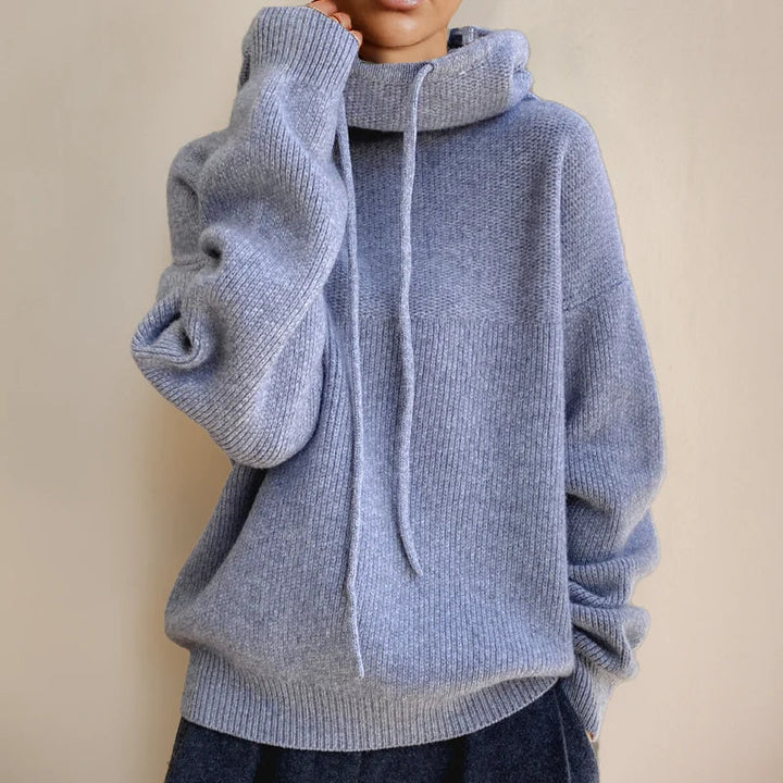 Chelsea | Women's Oversized Cowl Neck Hooded Sweater