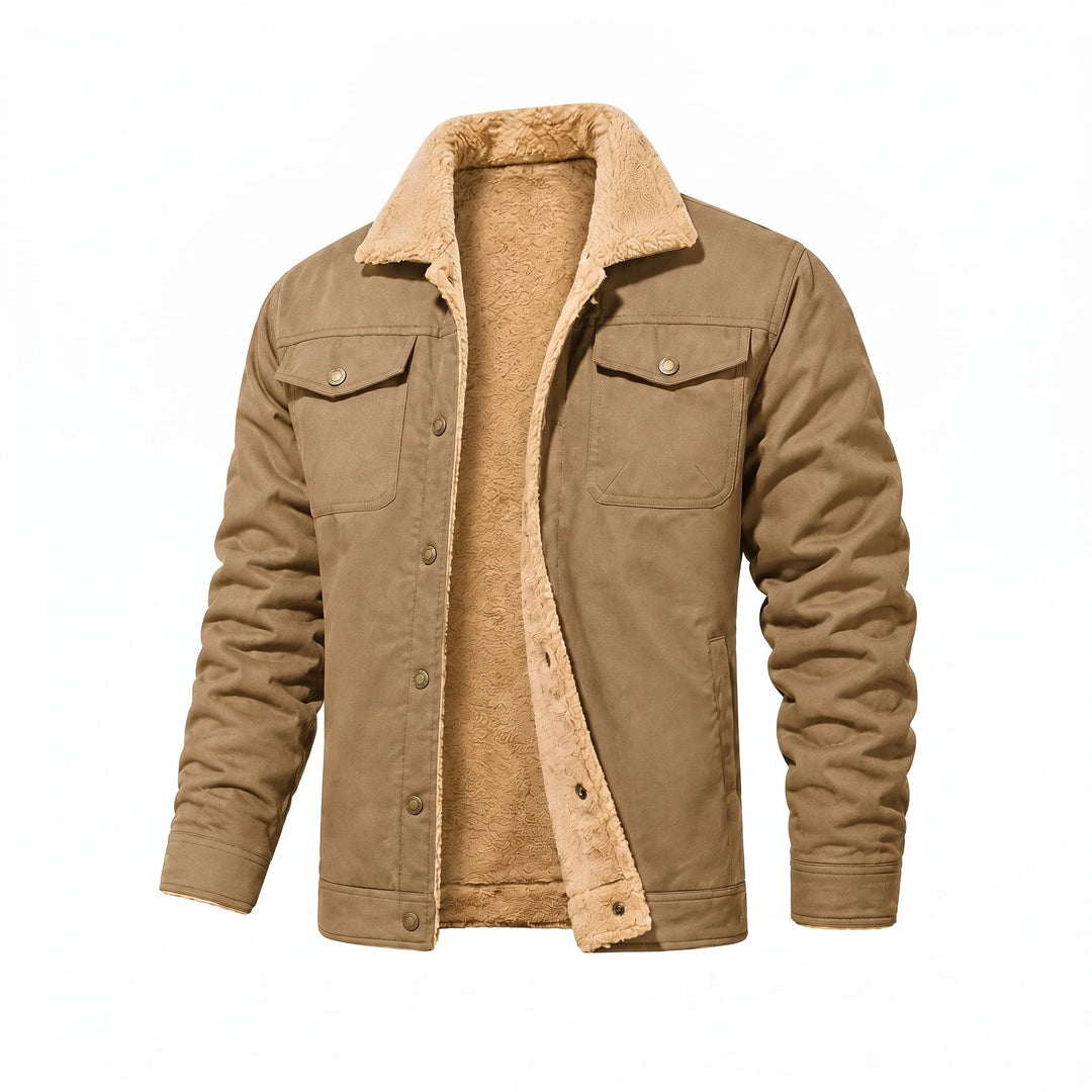 Cole | Men's Sherpa Jacket Trucker Style Work Jacket