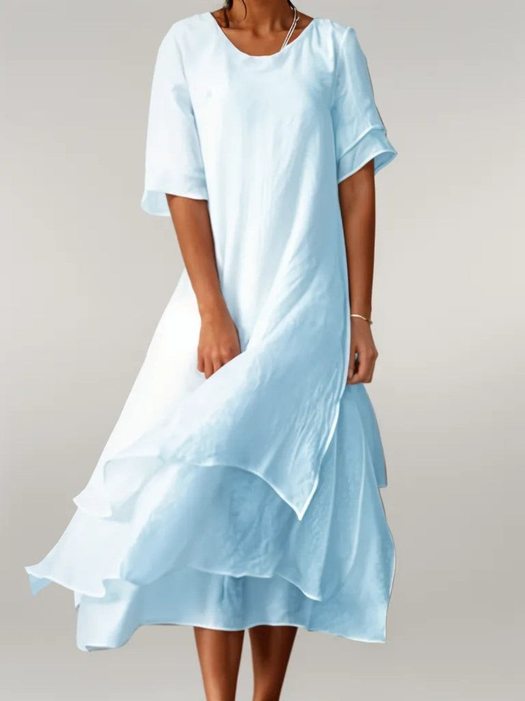 Olivia – Effortless Flowing Midi Dress