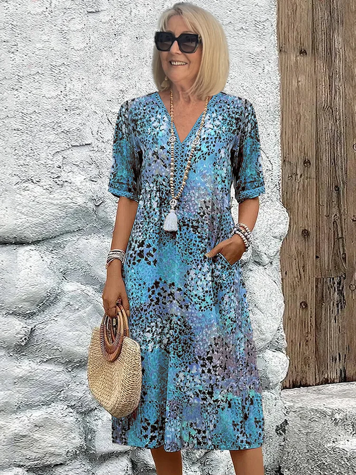 Diane – Relaxed Floral Midi Dress