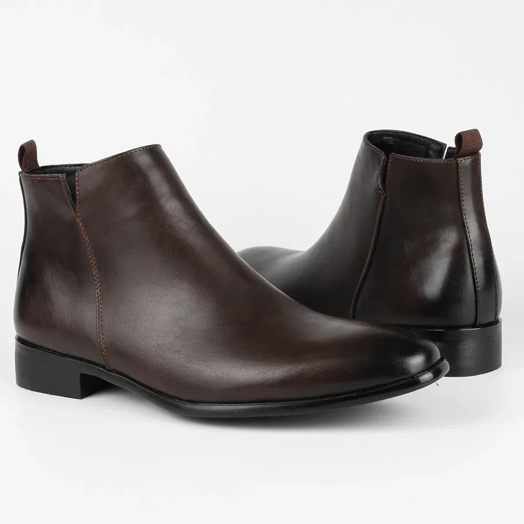 Elliot | Men's Chelsea Boots Side Zip Pointed Toe Boots