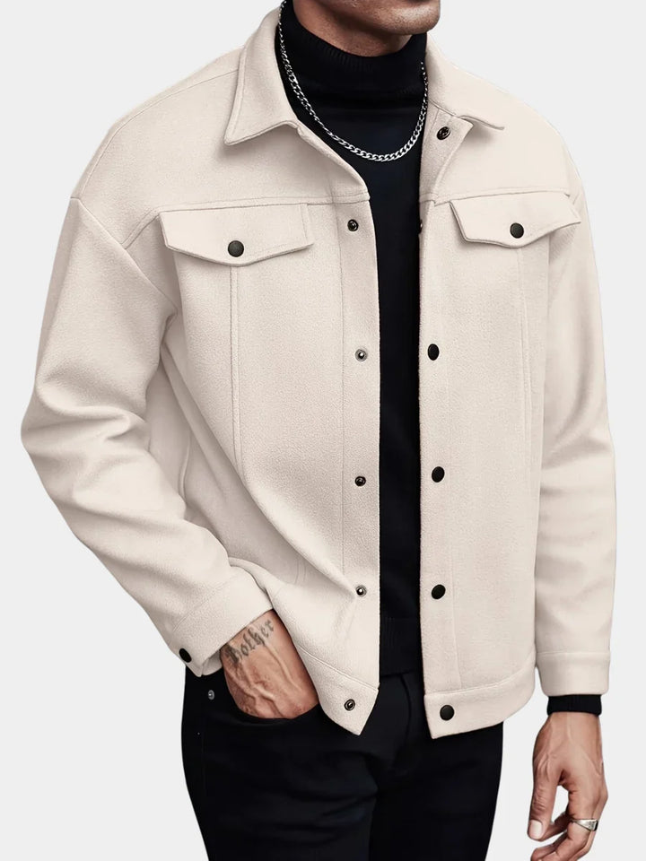 Jared | Men's Chore Jacket Button Up Shirt Jacket
