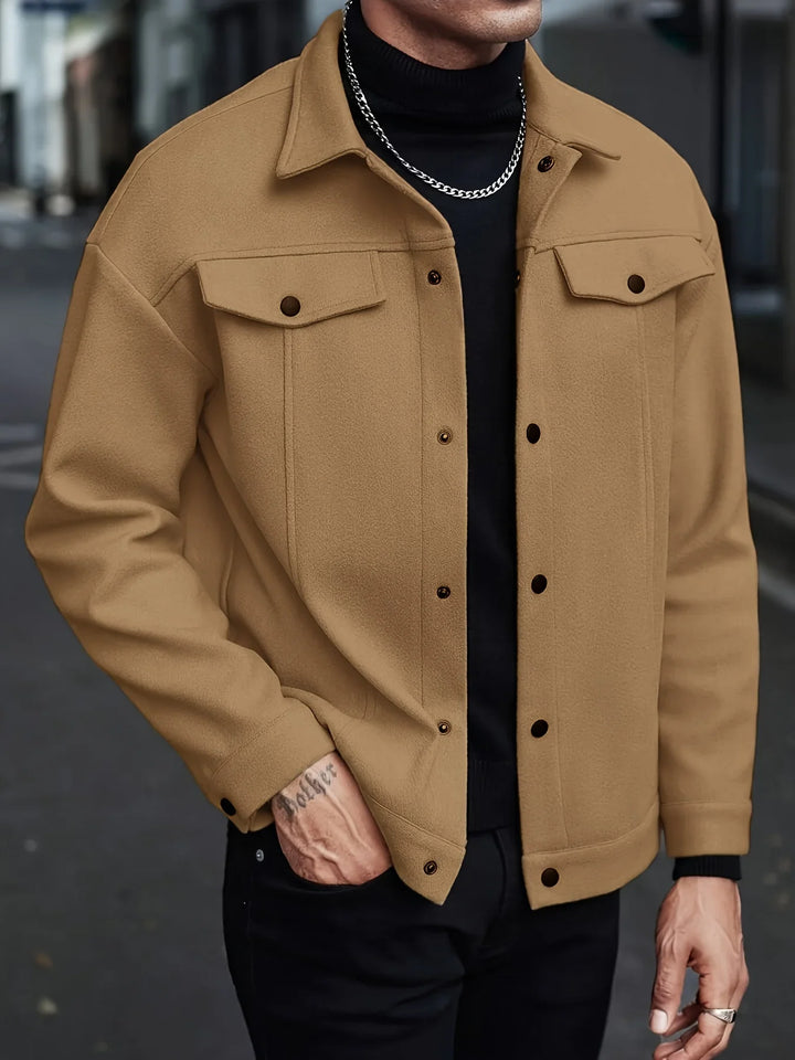 Jared | Men's Chore Jacket Button Up Shirt Jacket