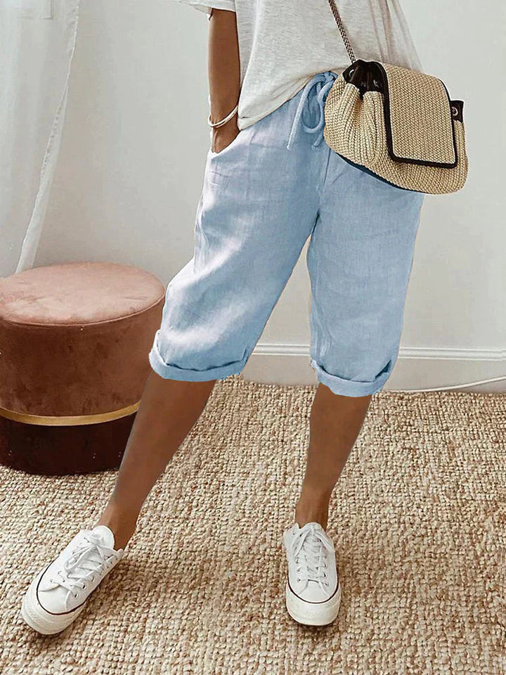 Navy - Comfortable Shorts