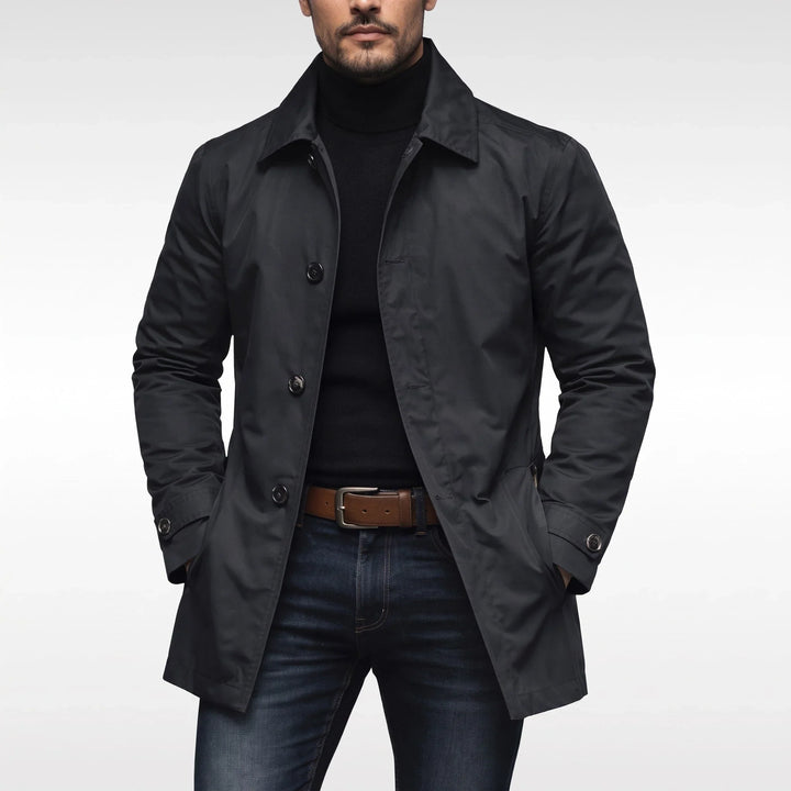 Levi | Men's Overcoat Single Breasted Car Coat