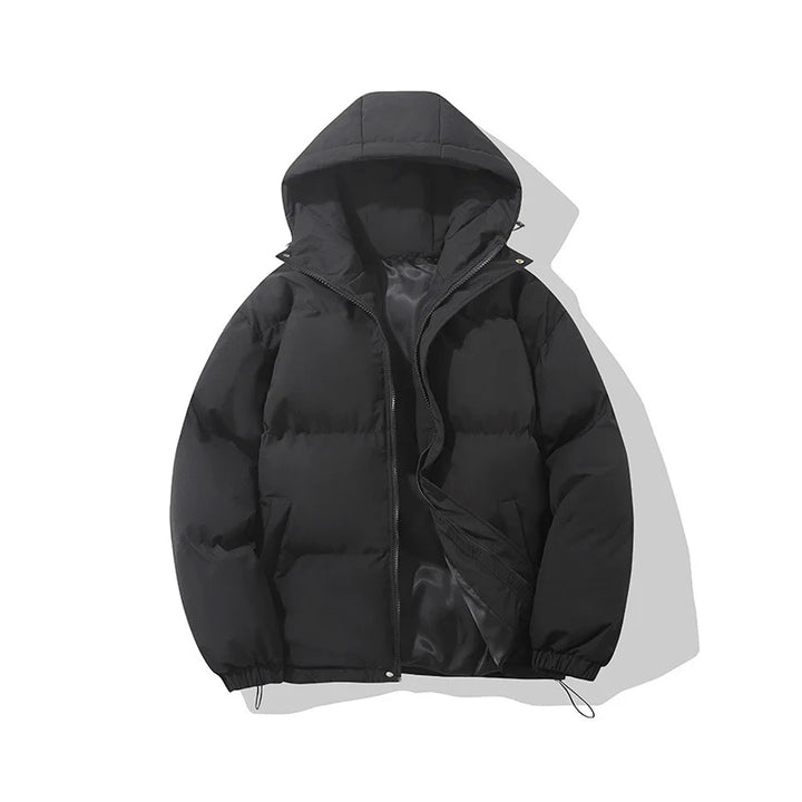Margot | Women's Cropped Puffer Jacket Hooded Zip Puffer