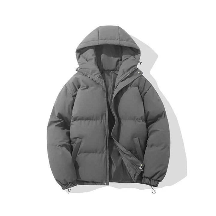 Margot | Women's Cropped Puffer Jacket Hooded Zip Puffer