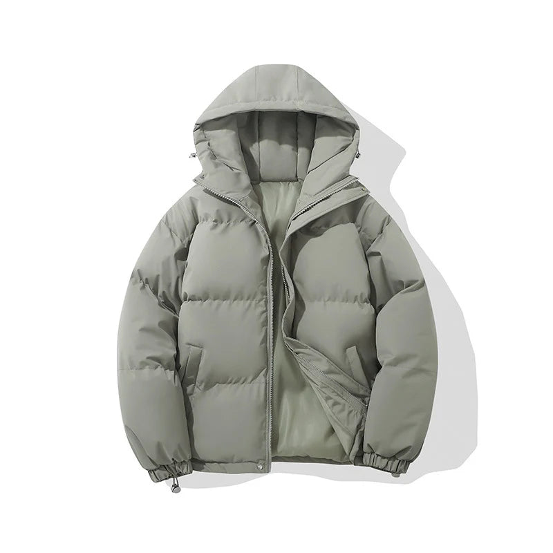 Margot | Women's Cropped Puffer Jacket Hooded Zip Puffer