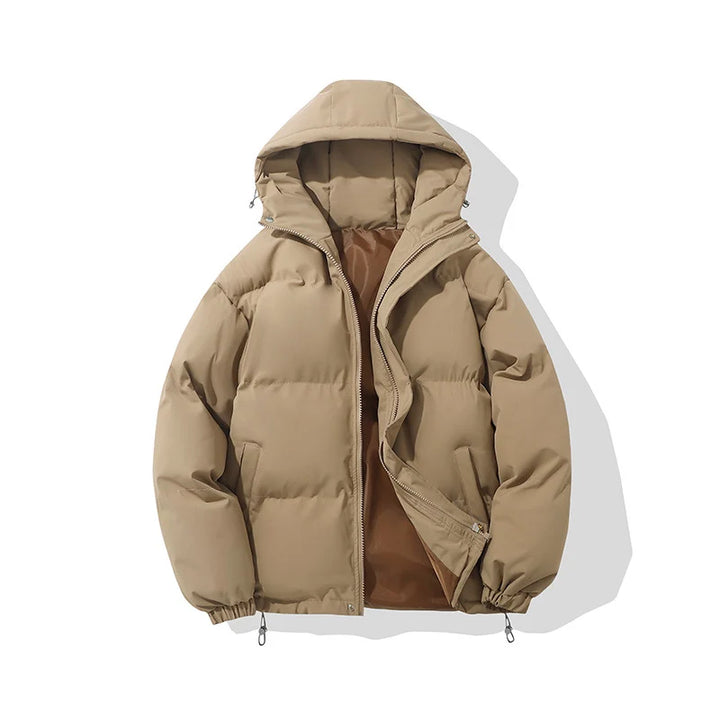 Margot | Women's Cropped Puffer Jacket Hooded Zip Puffer