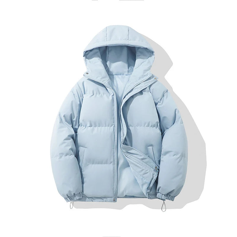 Margot | Women's Cropped Puffer Jacket Hooded Zip Puffer