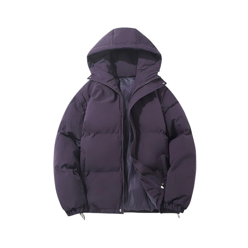 Margot | Women's Cropped Puffer Jacket Hooded Zip Puffer