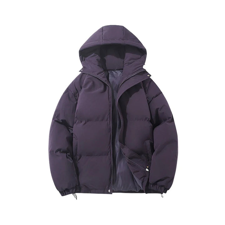Margot | Women's Cropped Puffer Jacket Hooded Zip Puffer
