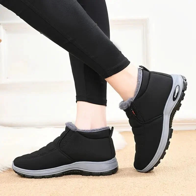 Melissa | Women's Quilted Lined Slip On Winter Boots
