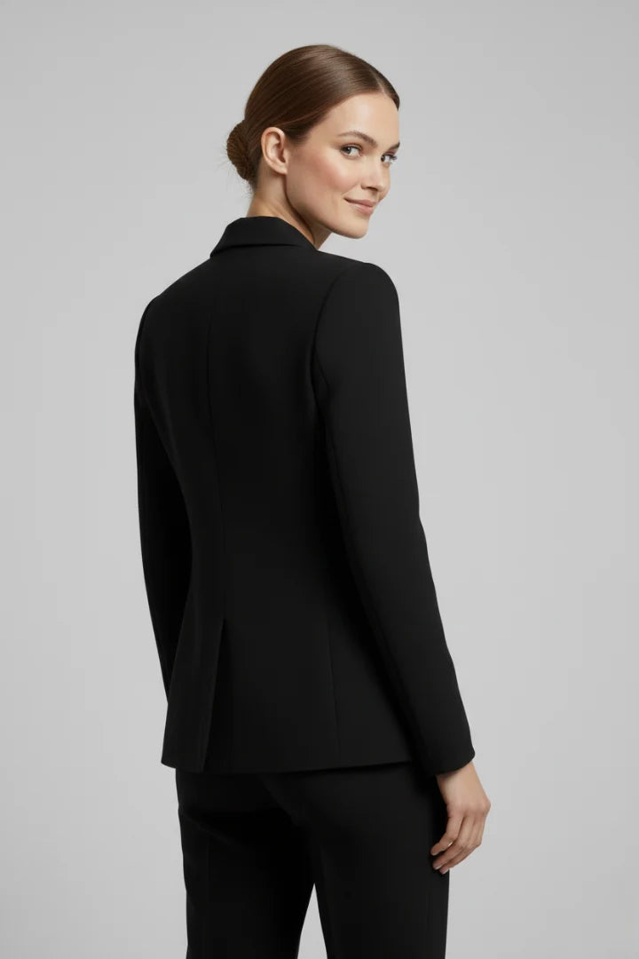 Olive | Women's Double Breasted Jacket Gold Button Blazer