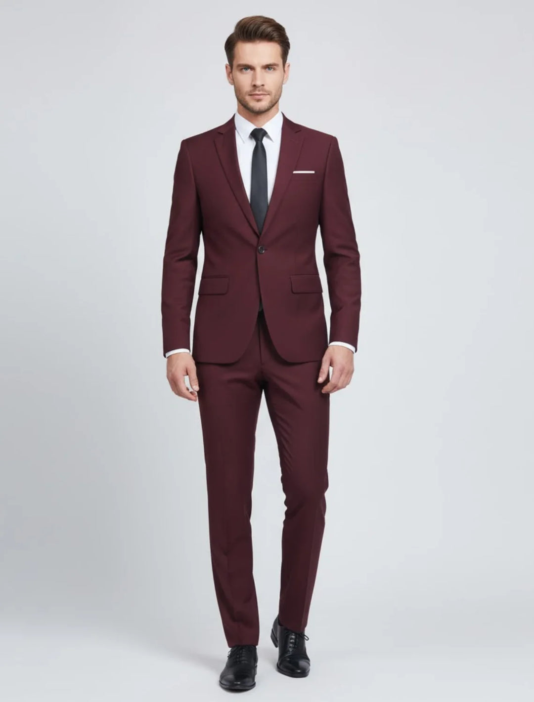 Otto | Men's Two Piece Suit Slim Fit Suit Jacket Set