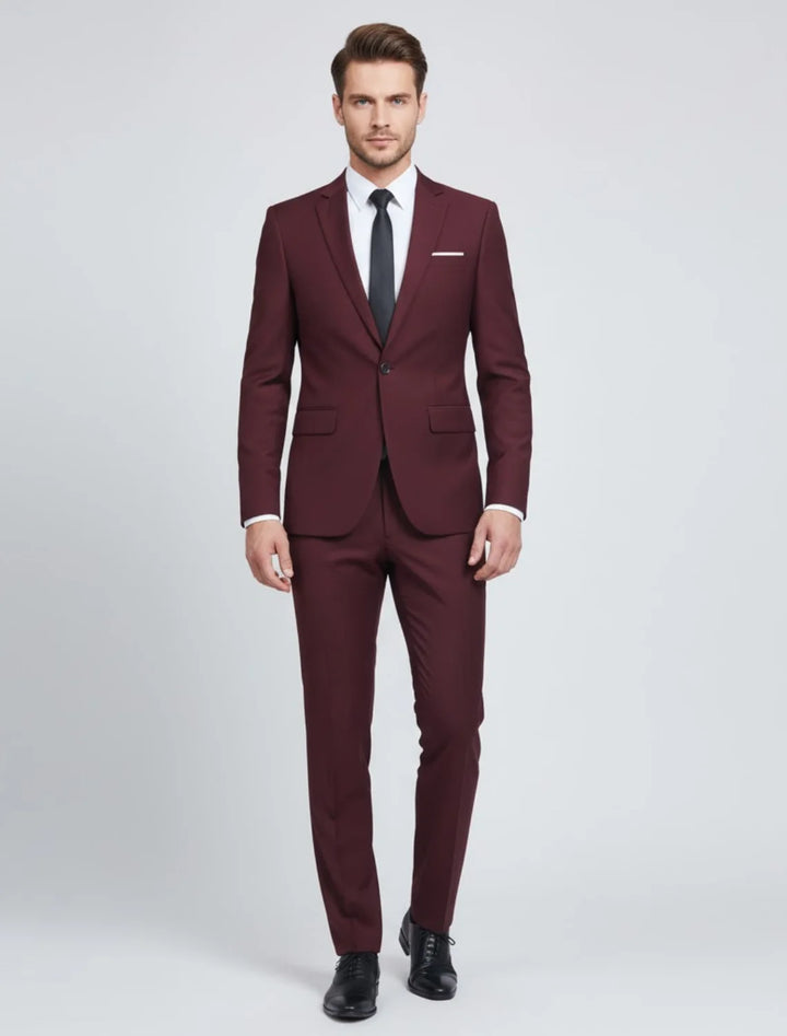 Otto | Men's Two Piece Suit Slim Fit Suit Jacket Set