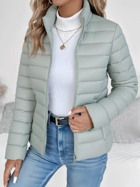 Rita | Women's Stand Collar Lightweight Puffer Jacket