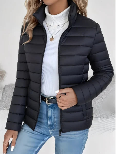 Rita | Women's Stand Collar Lightweight Puffer Jacket