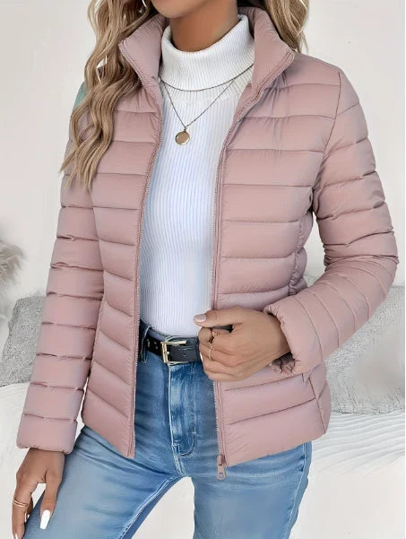 Rita | Women's Stand Collar Lightweight Puffer Jacket