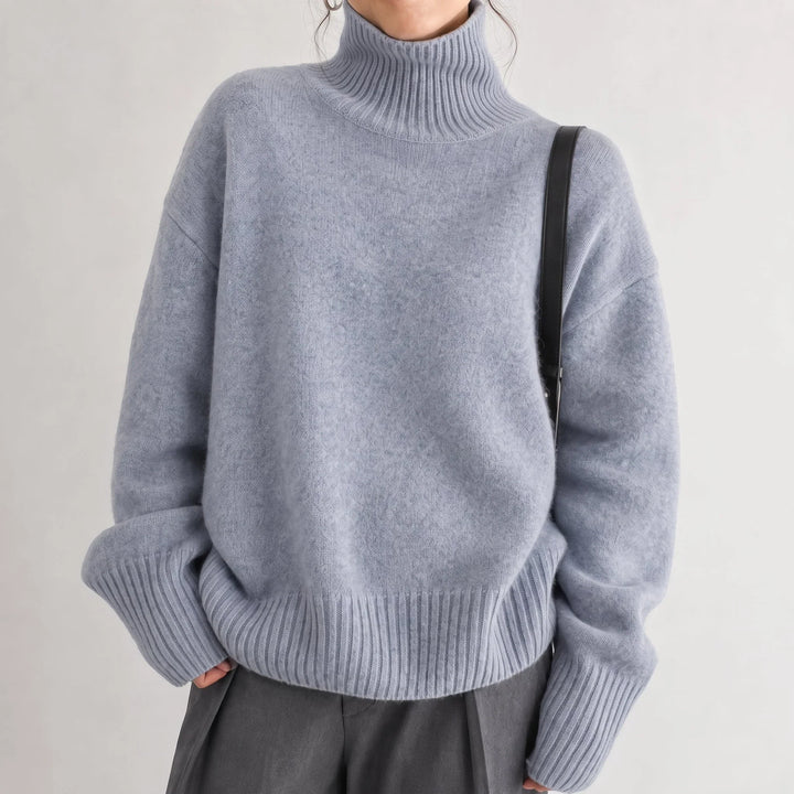 Sadie | Women's Turtleneck Sweater Oversized Relaxed Fit