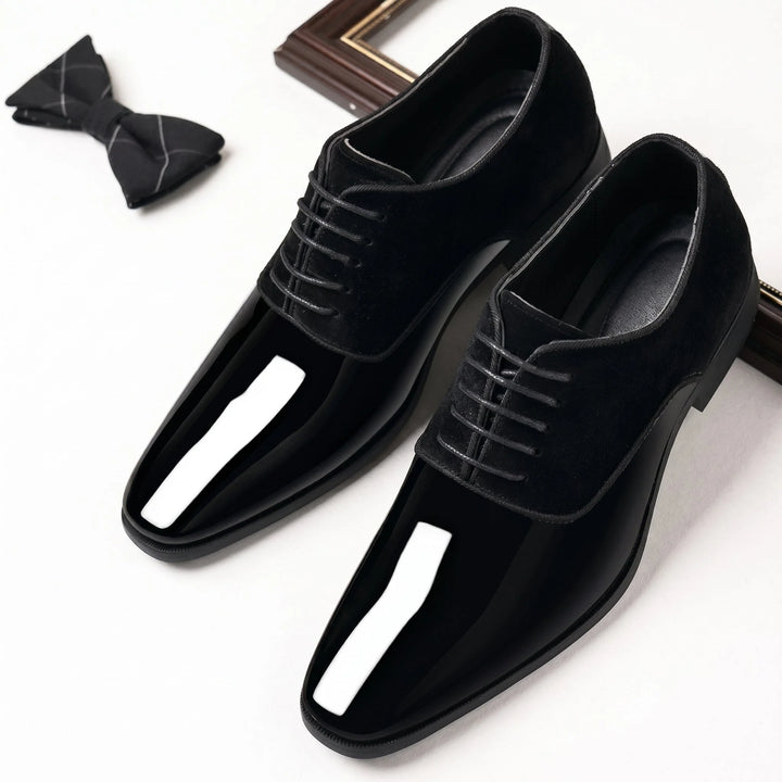 Seth | Men's Wedding Shoes Glossy Formal Dress Shoes