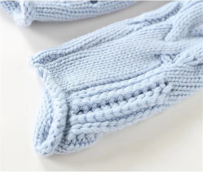 Sheila | Women's Cable Knit Turtleneck Sweater