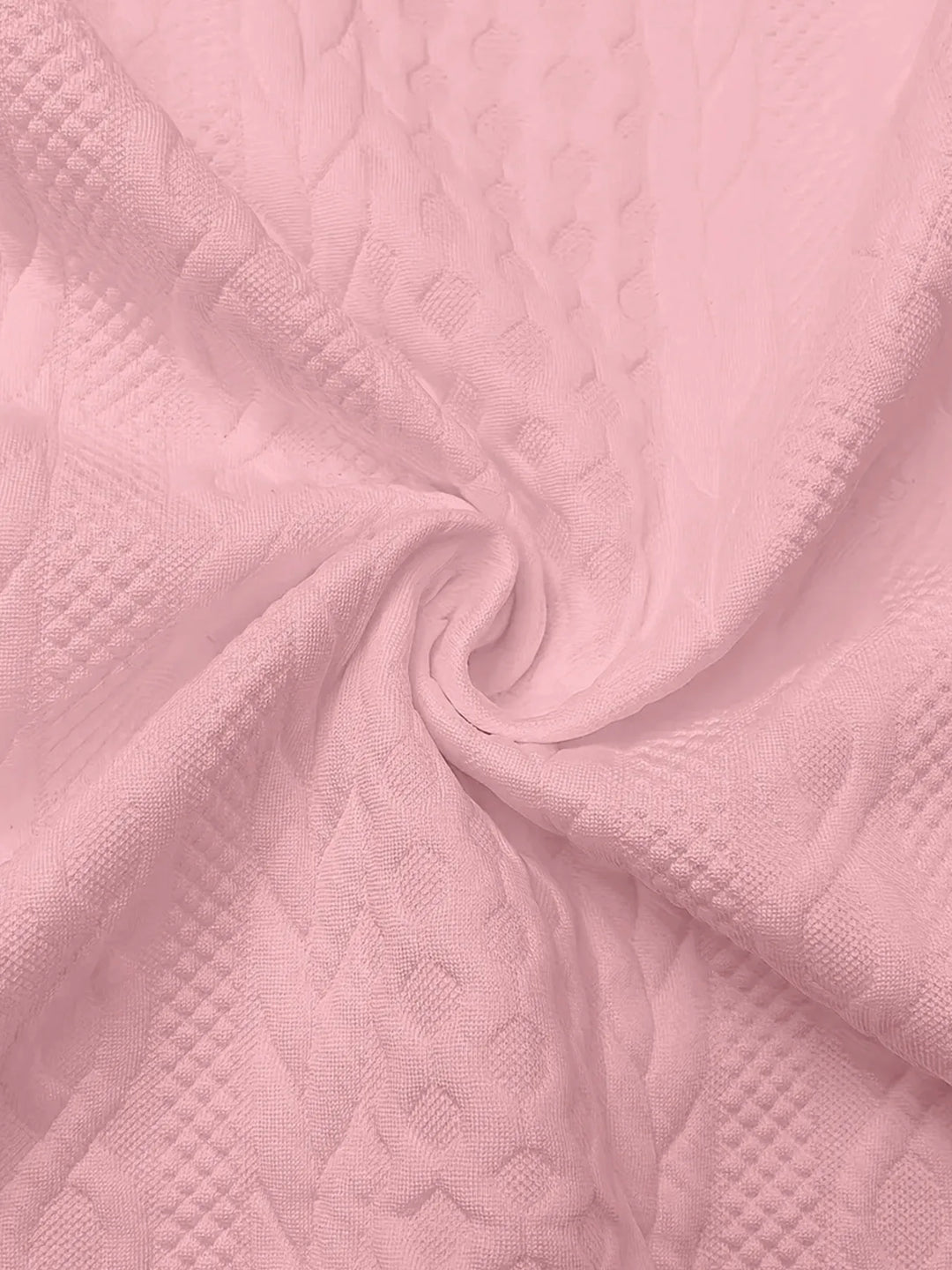 Yasmin | Women's Hooded Jacket Cable Texture Bomber Jacket